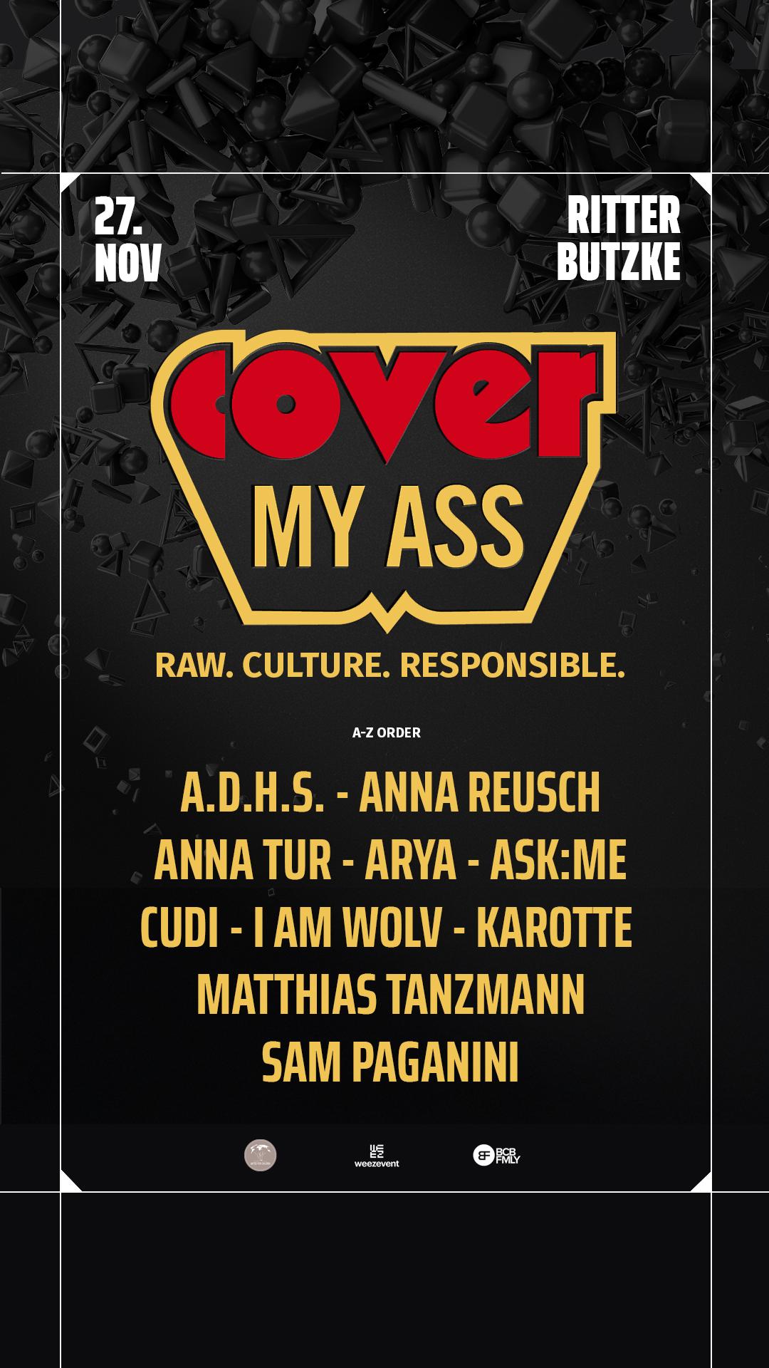 Cover My Ass Aftershow