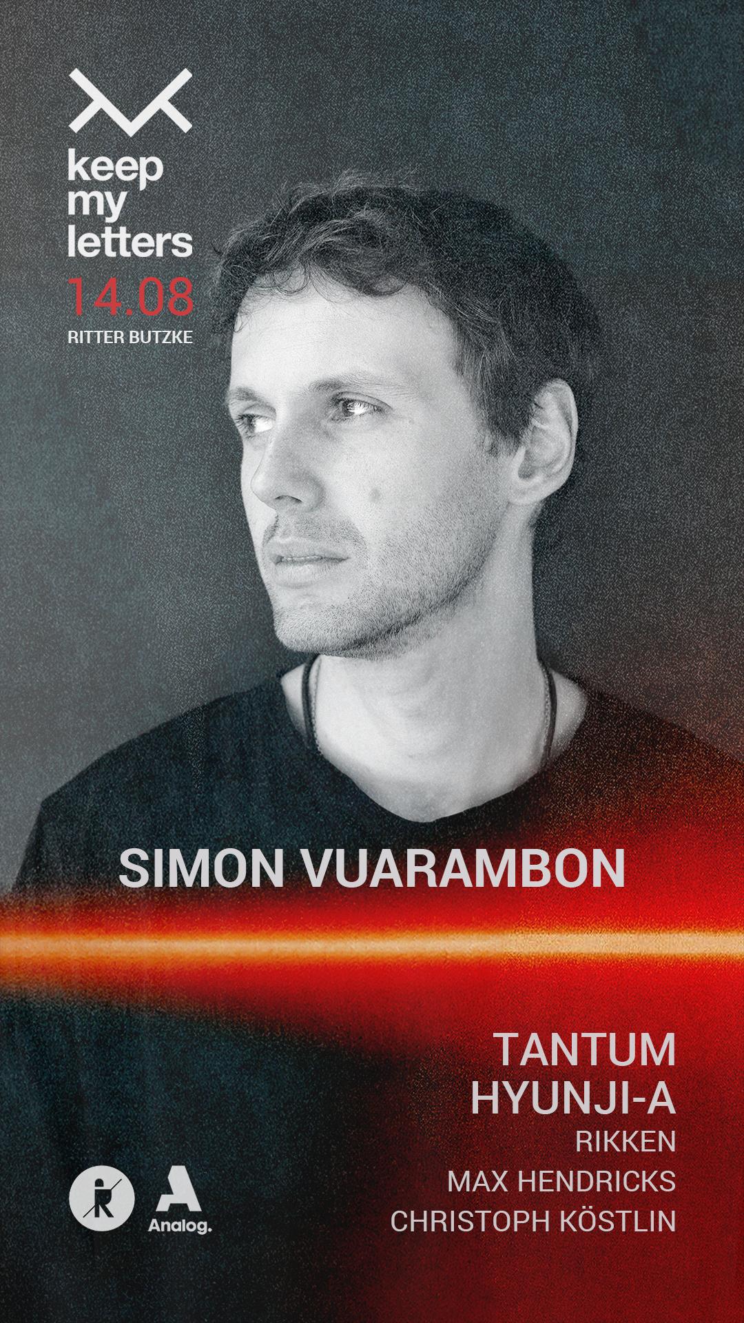 Keep My Letters w/ Simon Vuarambon