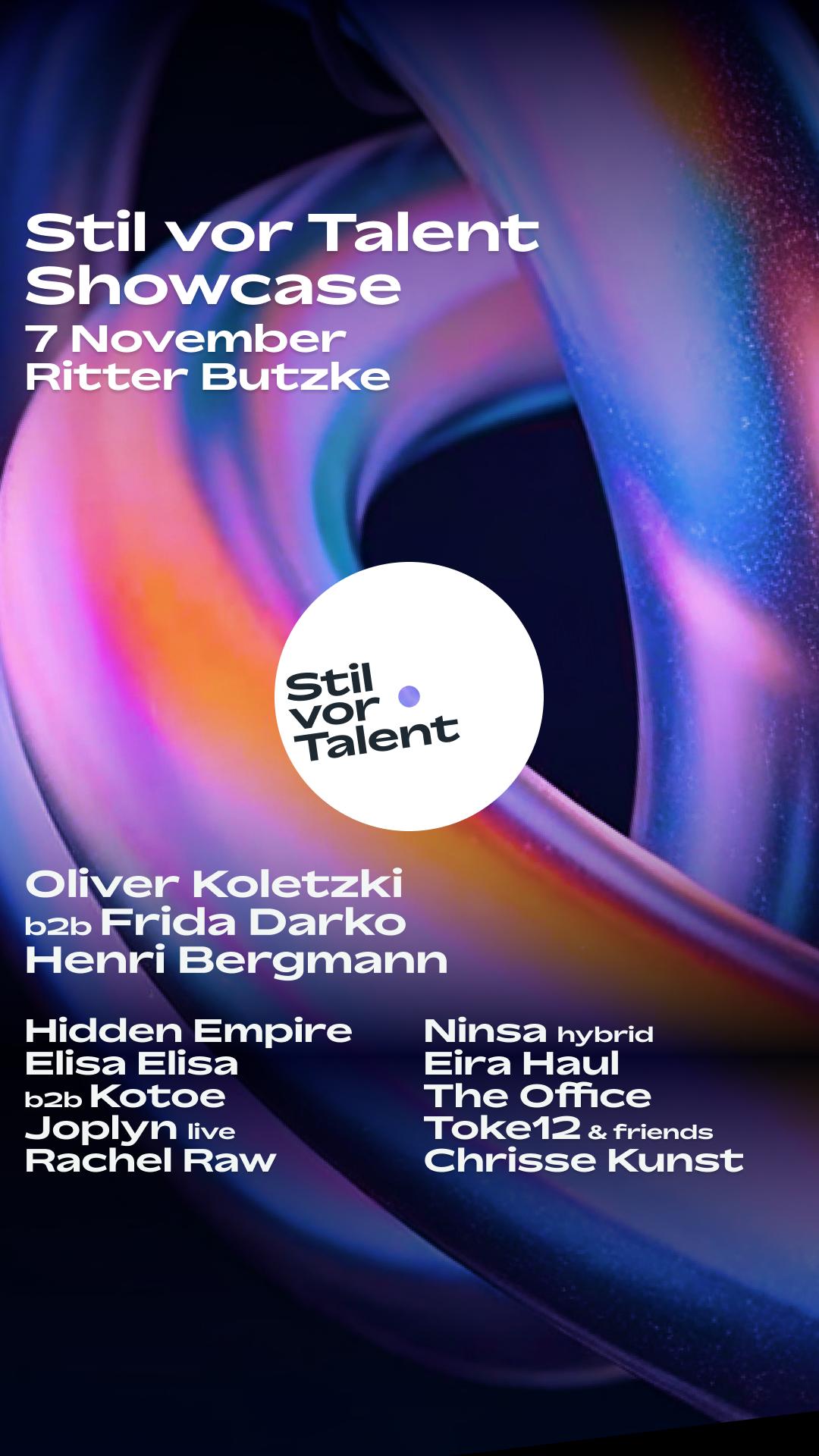 Stil vor Talent w/ Oliver Koletzki