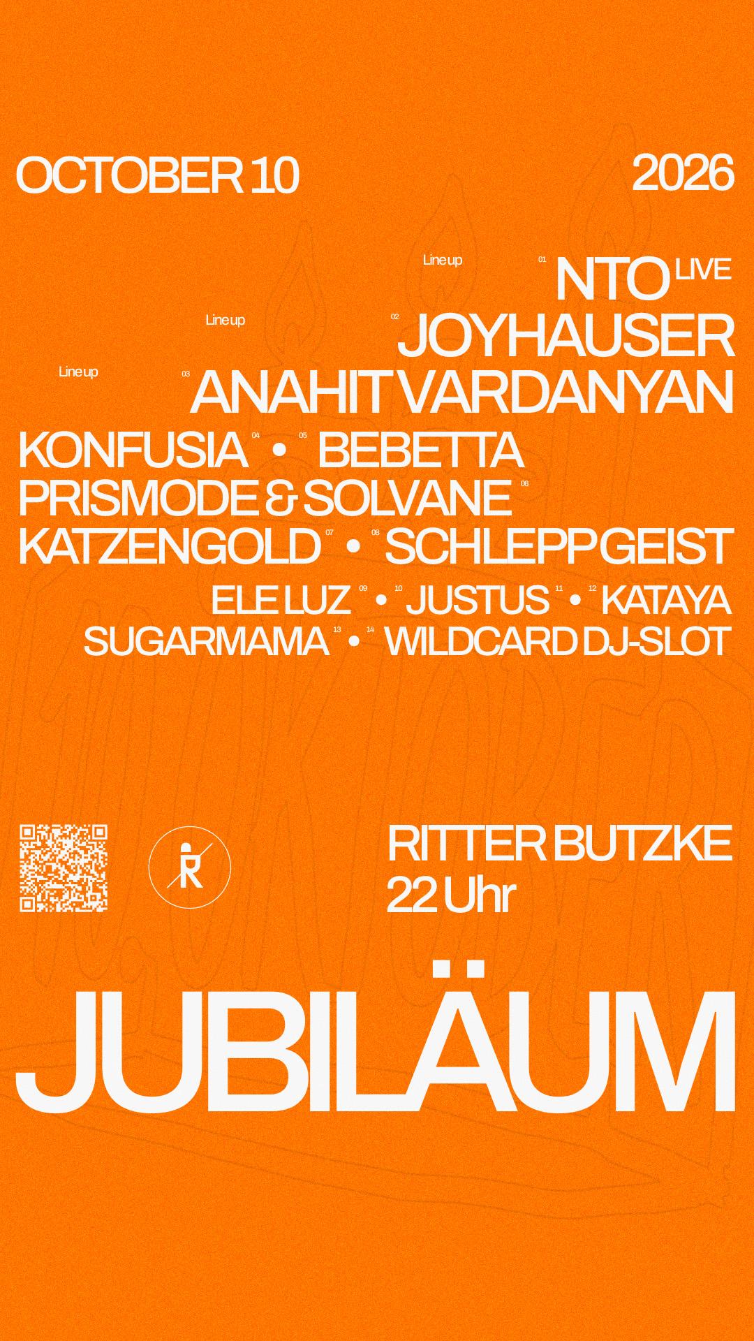 Ritter Butzke Jubiläum w/ NTO
